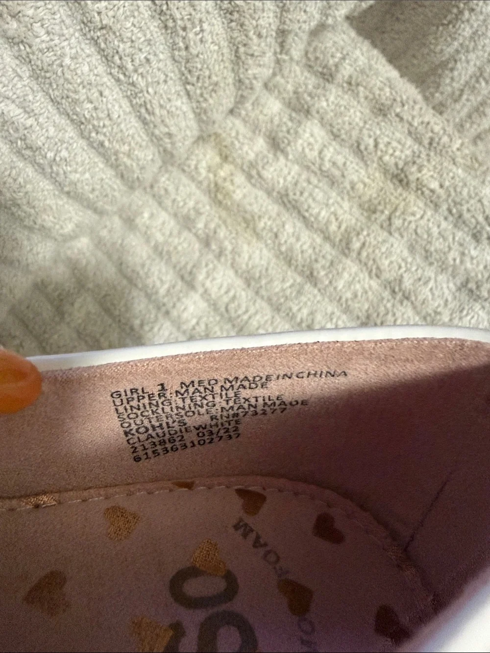 SO White Patent Mary Jane Dress Shoes with Pink Heart Insole